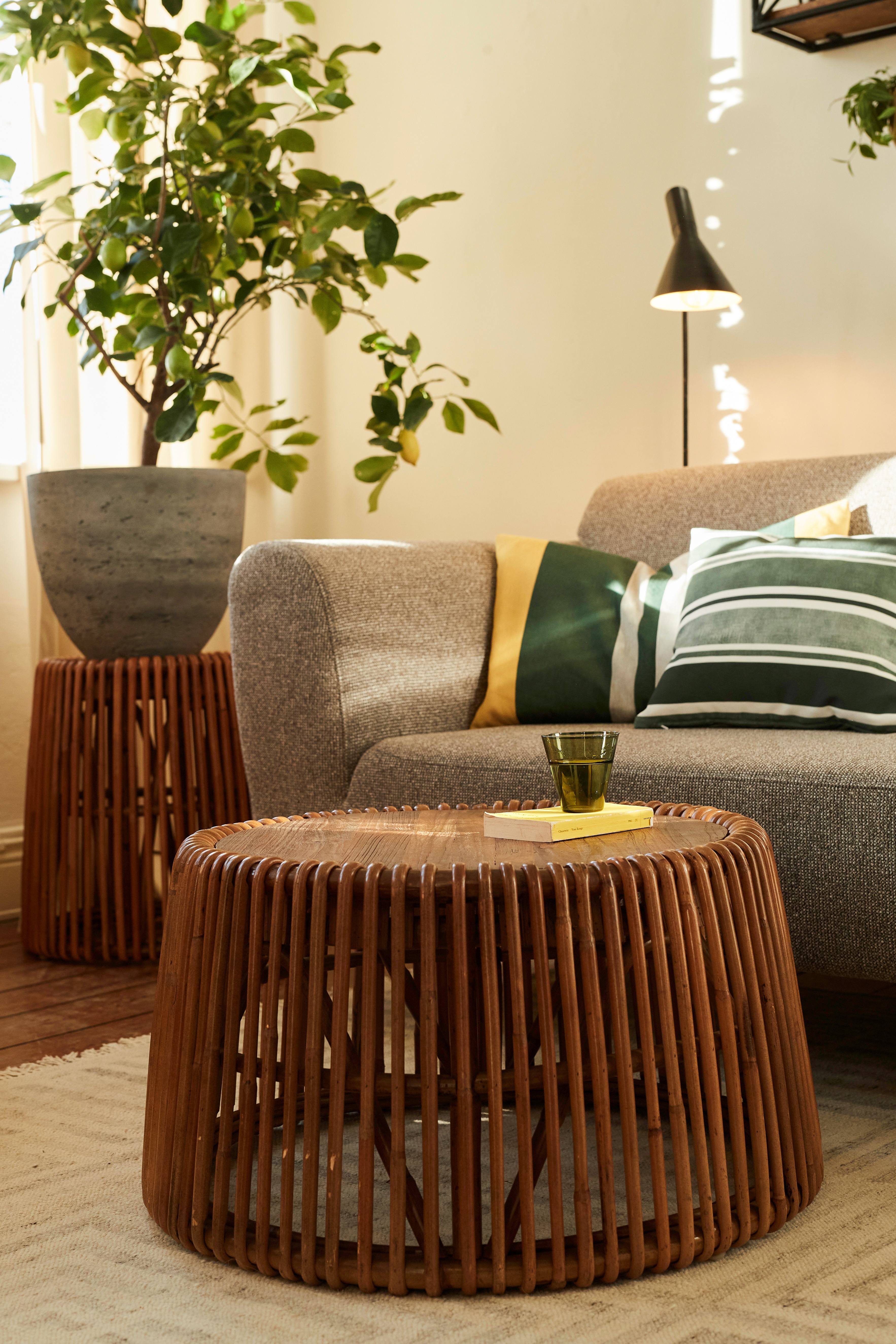 RATTAN Beistelltisch – Natur – Bild 6