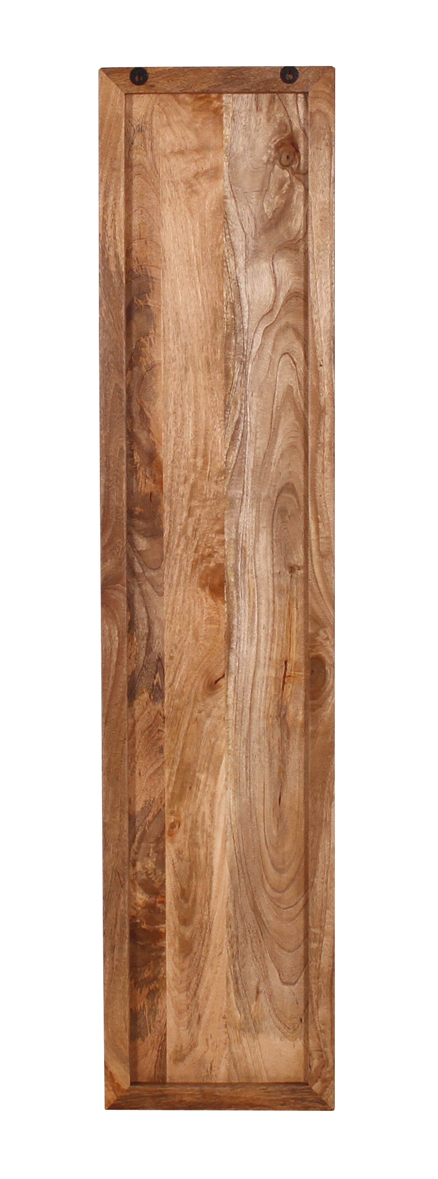 RUSTIC Wand-Weinregal – Natur antik mit antikschwarzen Haken – Bild 5