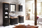CORSICA Kommode – Schwarz mit honigfarbiger Deckplatte – Bild 6