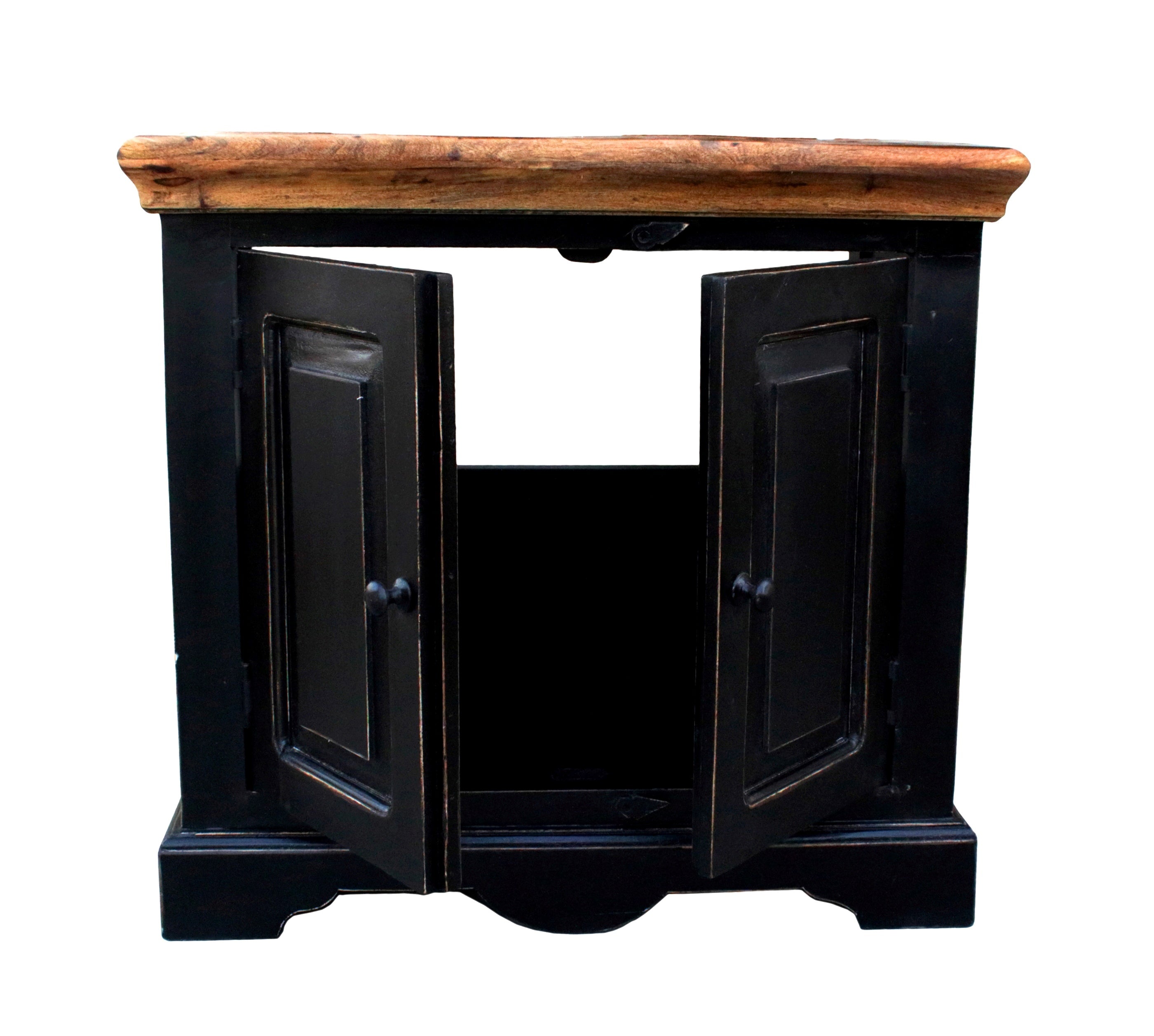 CORSICA Bäder-Set – Schwarz mit honigfarbiger Deckplatte – Bild 12