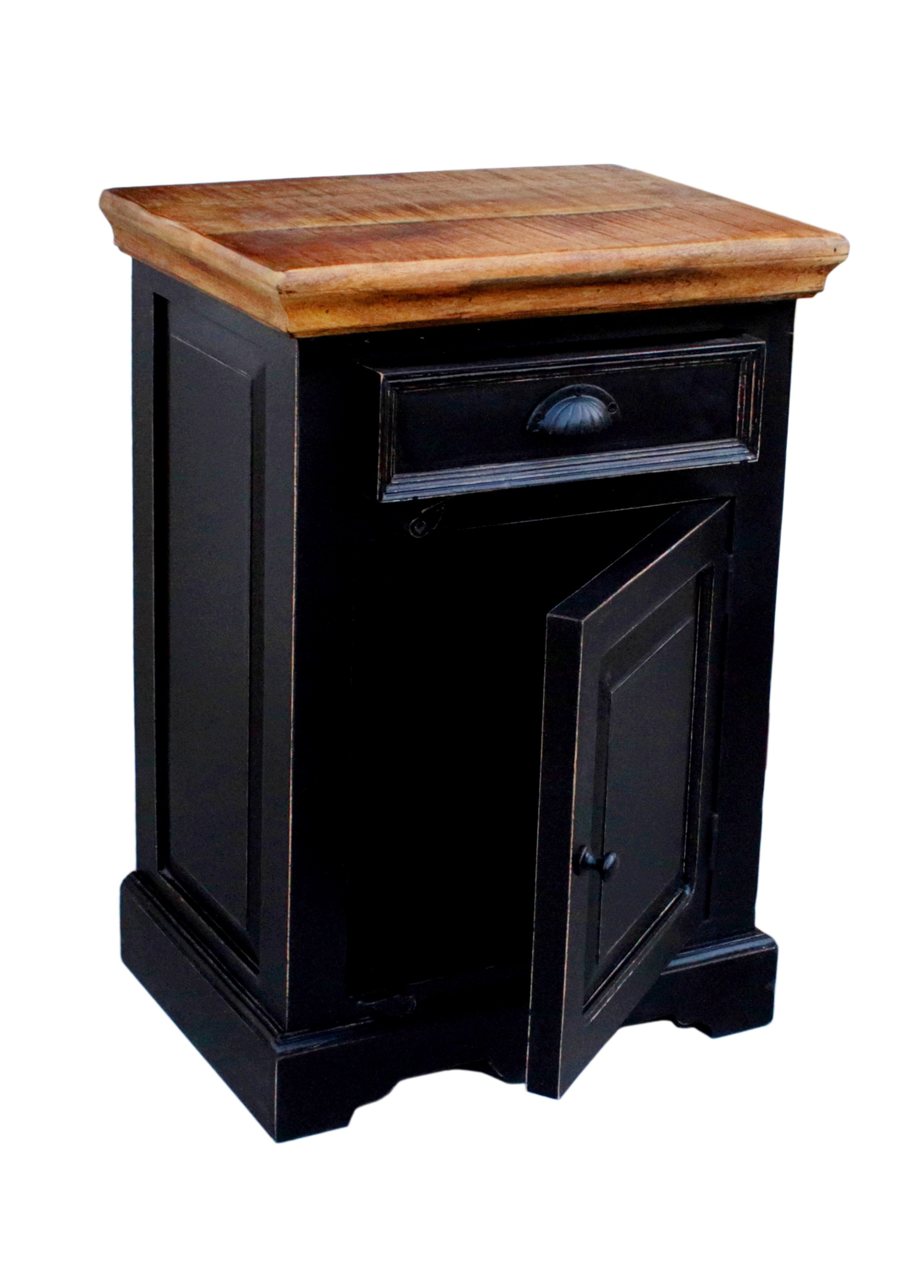 CORSICA Bäder-Set – Schwarz mit honigfarbiger Deckplatte – Bild 15