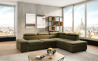 Ecksofa Alcudia L-Form, mit Bettfunktion