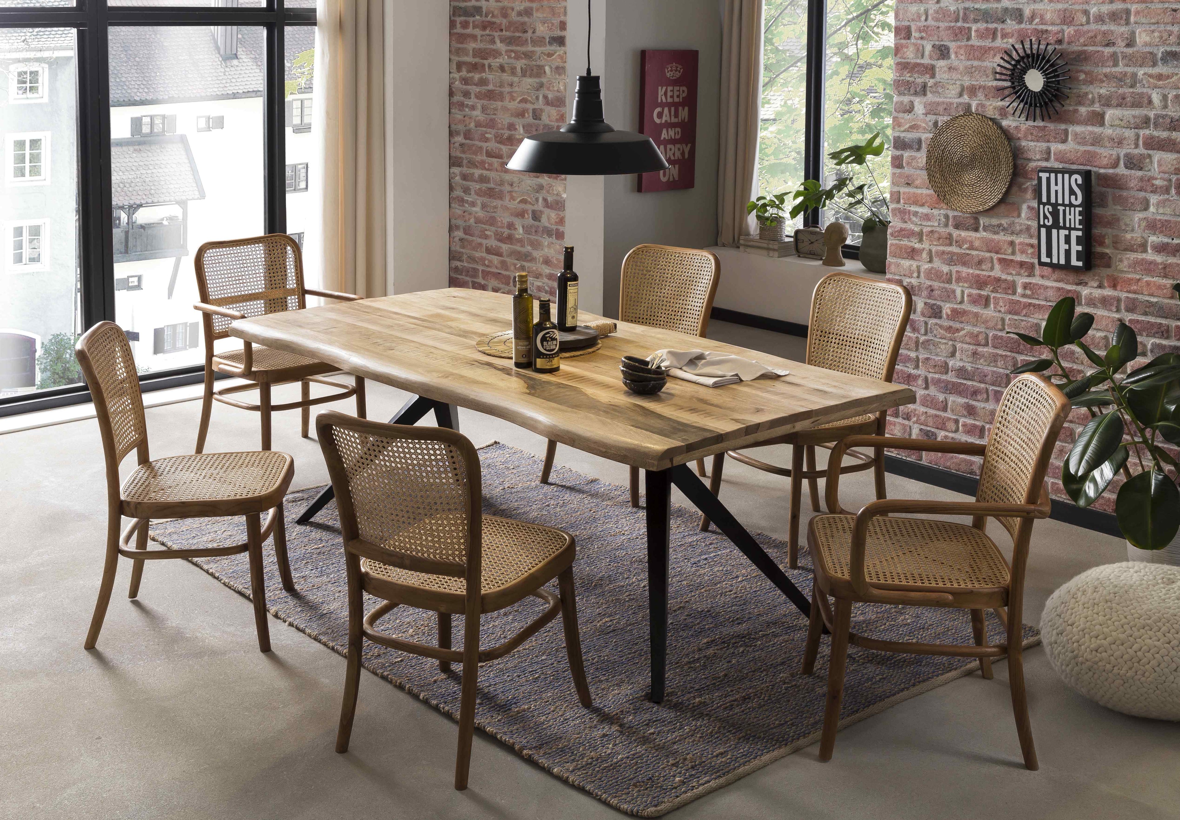 TOPS & TABLES Tischplatte 90x160 cm – Natur – Bild 19