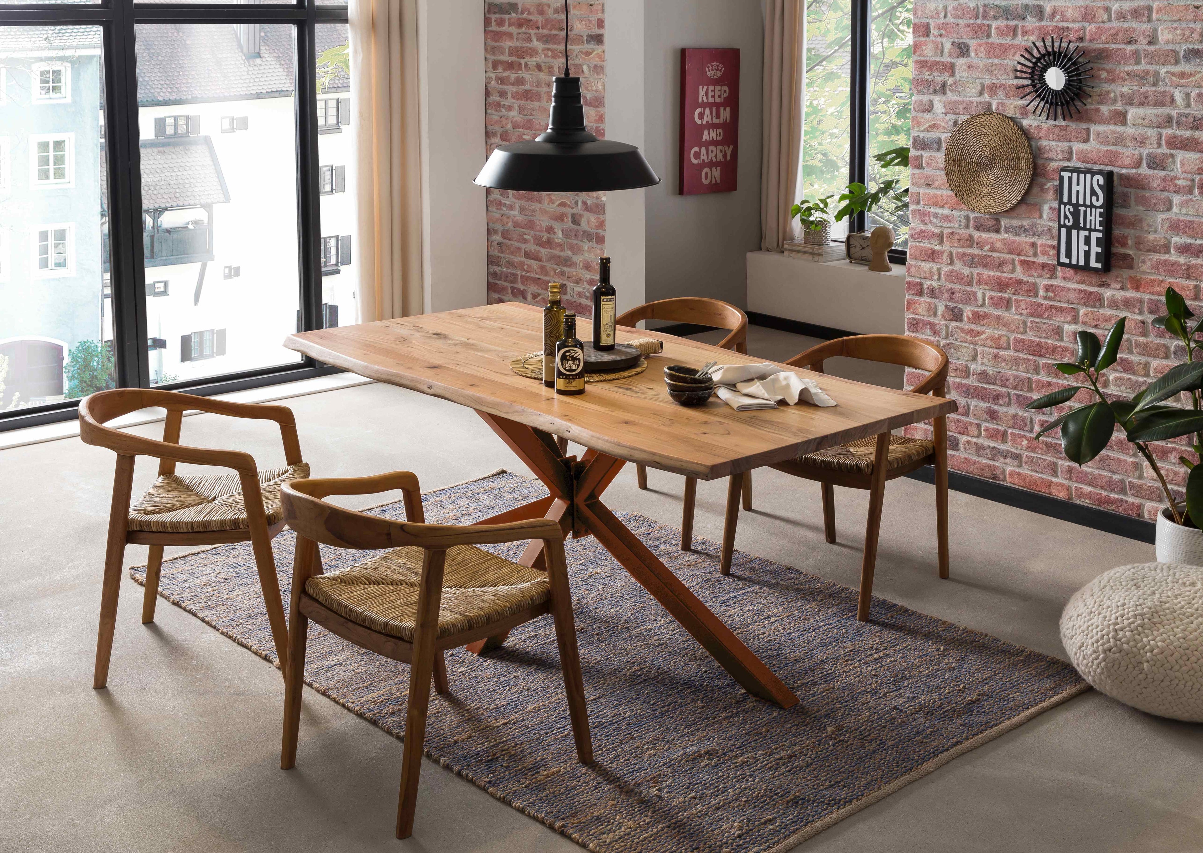 TOPS & TABLES Tischplatte 160x85 cm – Natur – Bild 22