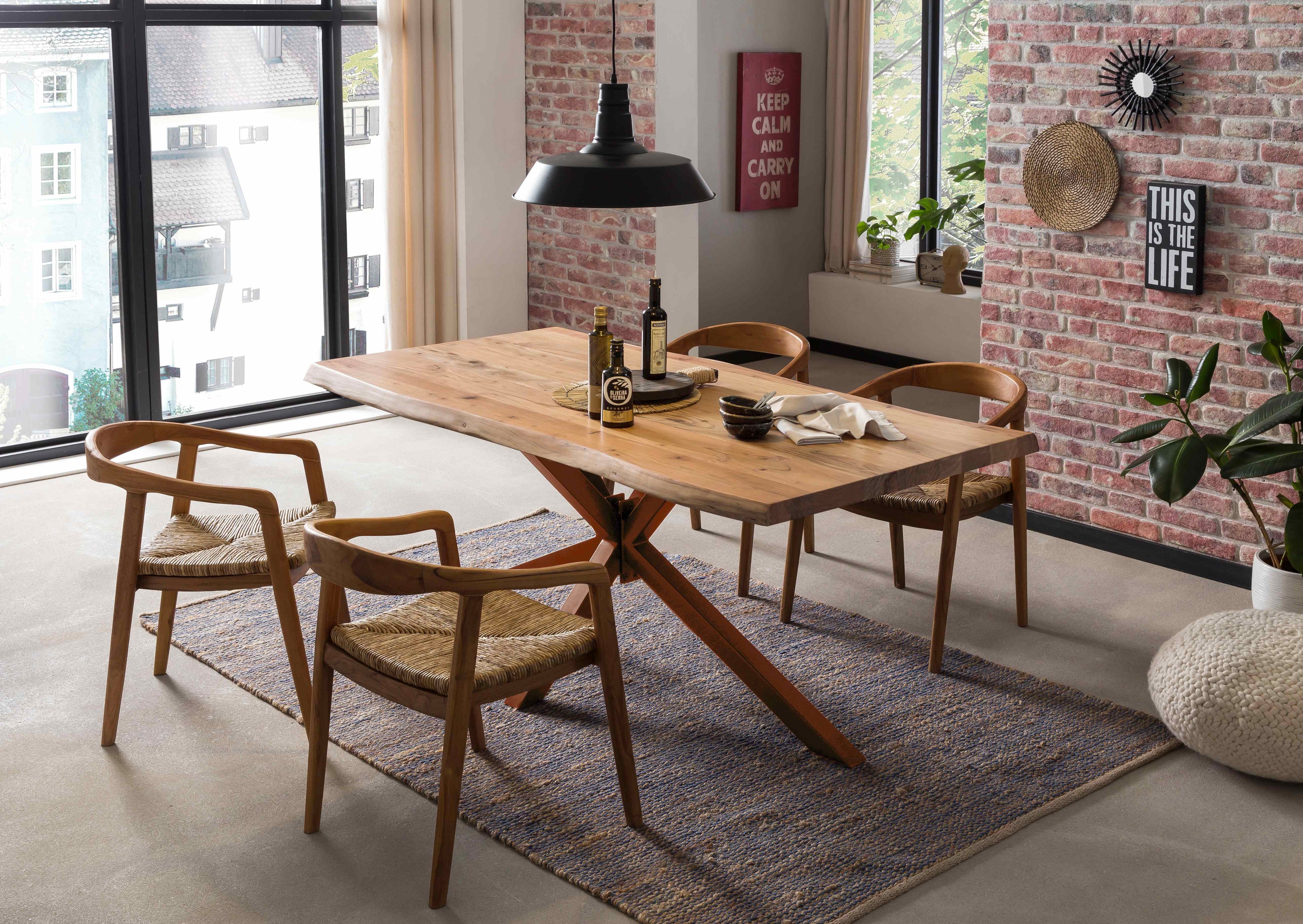 TOPS & TABLES Tischplatte 200x100 cm – Natur – Bild 23