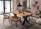 TOPS & TABLES Tischgestell Roheisen used look – Used look, klar lackiert – Bild 14