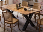 TOPS & TABLES Tischgestell Roheisen used look – Used look, klar lackiert – Bild 15