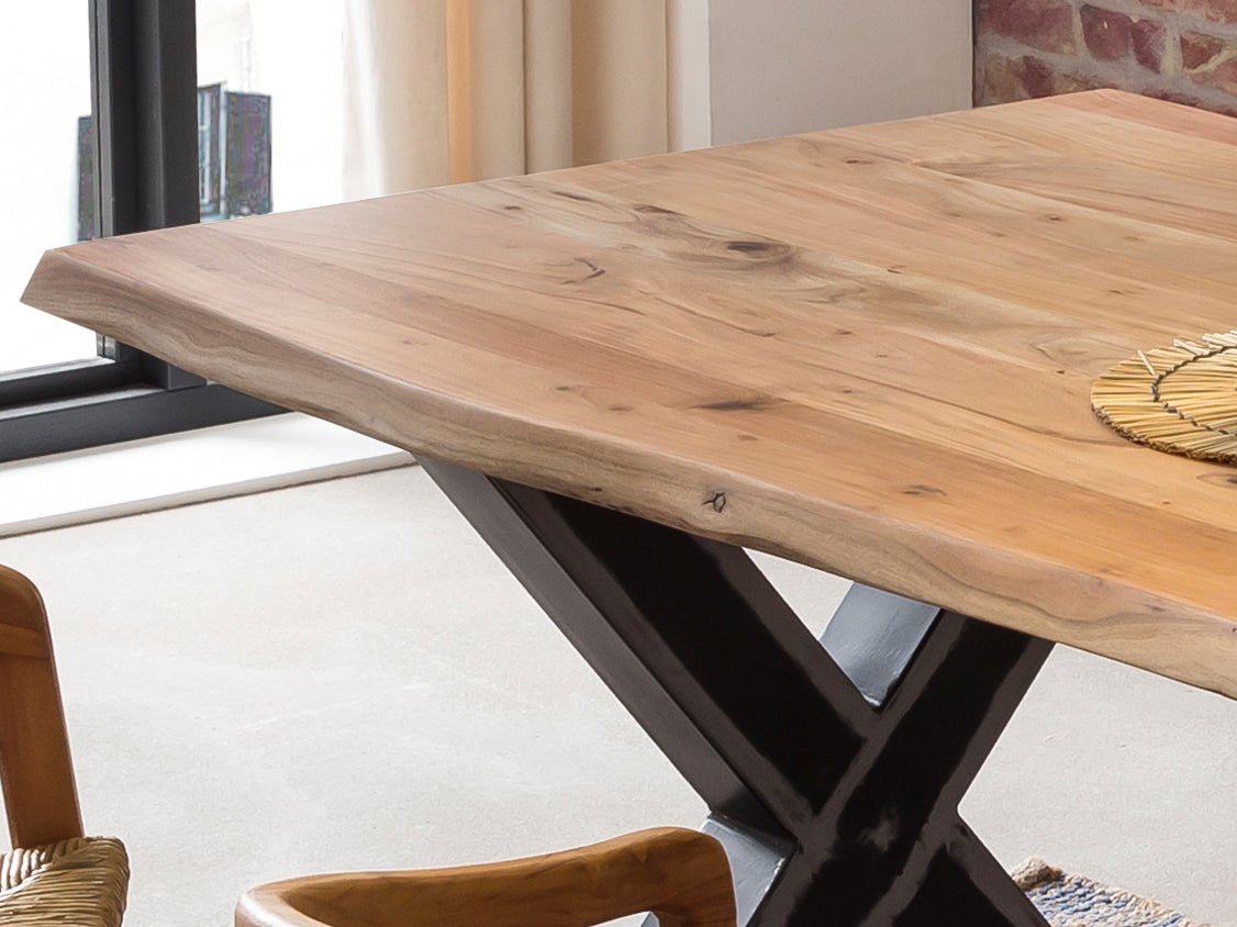 TOPS & TABLES Tischgestell Roheisen used look – Used look, klar lackiert – Bild 16