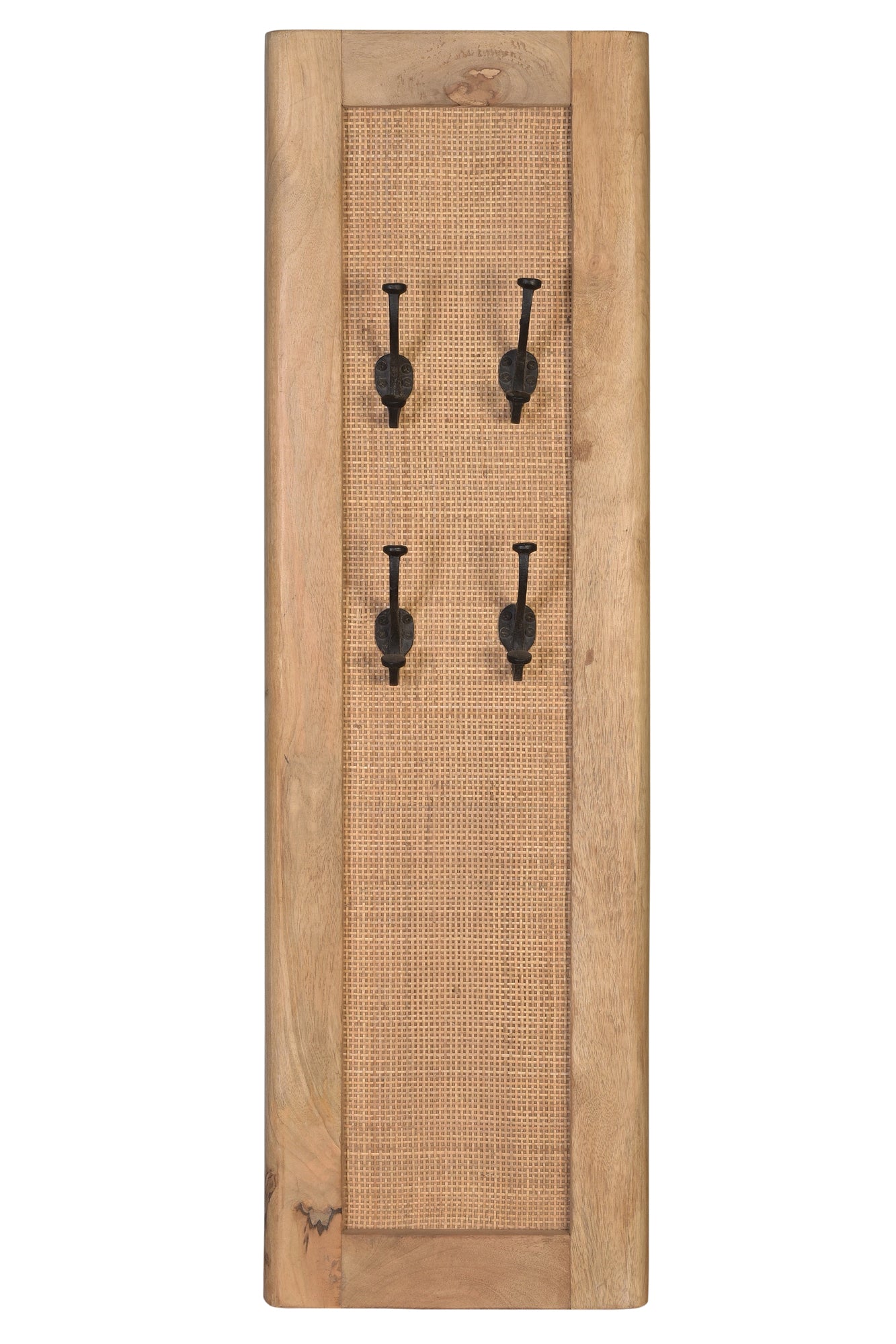 CANE Garderobenpaneel – Natur