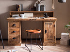 NATURAL EDGE Hocker – Natur und schwarz – Bild 10