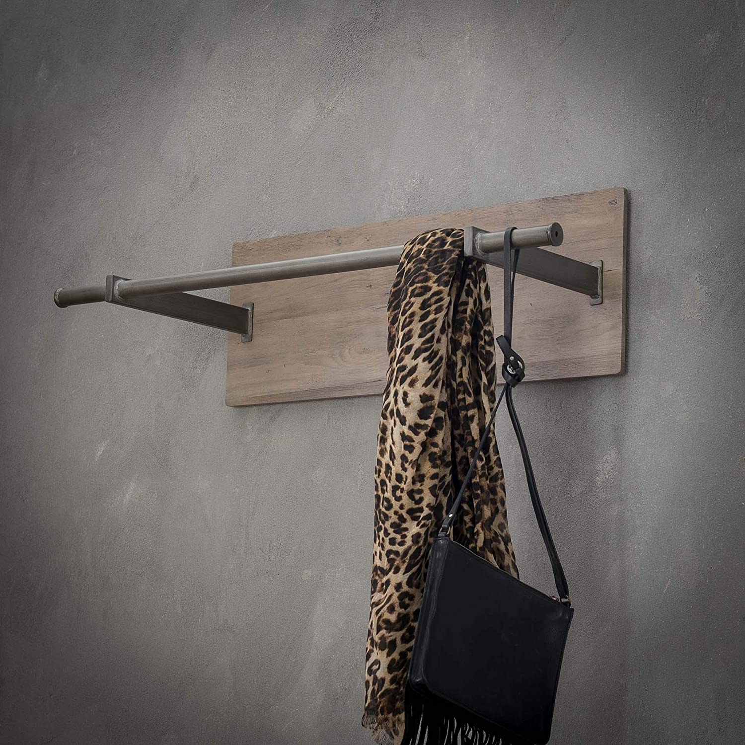 Sales Fever - Wandgarderobe 85 cm Eiche Dekor #