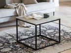 THIS & THAT Couchtisch – Platte weiß, Gestell schwarz – Bild 7