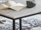 THIS & THAT Couchtisch – Platte weiß, Gestell schwarz – Bild 8