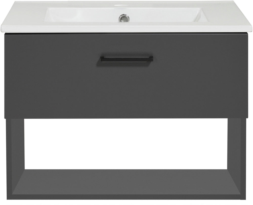 Waschbeckenunterschrank Trento Light mini anthrazit