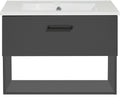 Waschbeckenunterschrank Trento Light mini anthrazit
