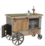 Barschrank auf Rollen