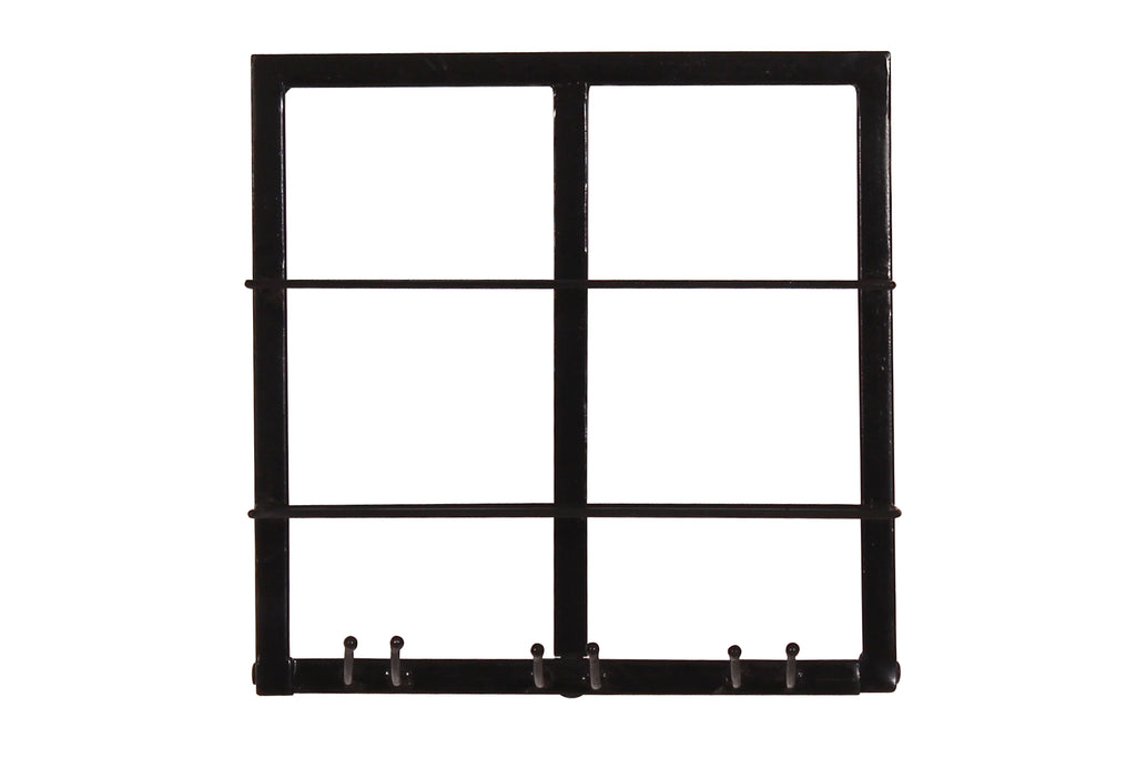 THIS & THAT Wandregal-Set, 2-teilig – Antikschwarz – Bild 2