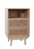 Sales Fever - Kommode 42x36 cm Rattangeflecht#