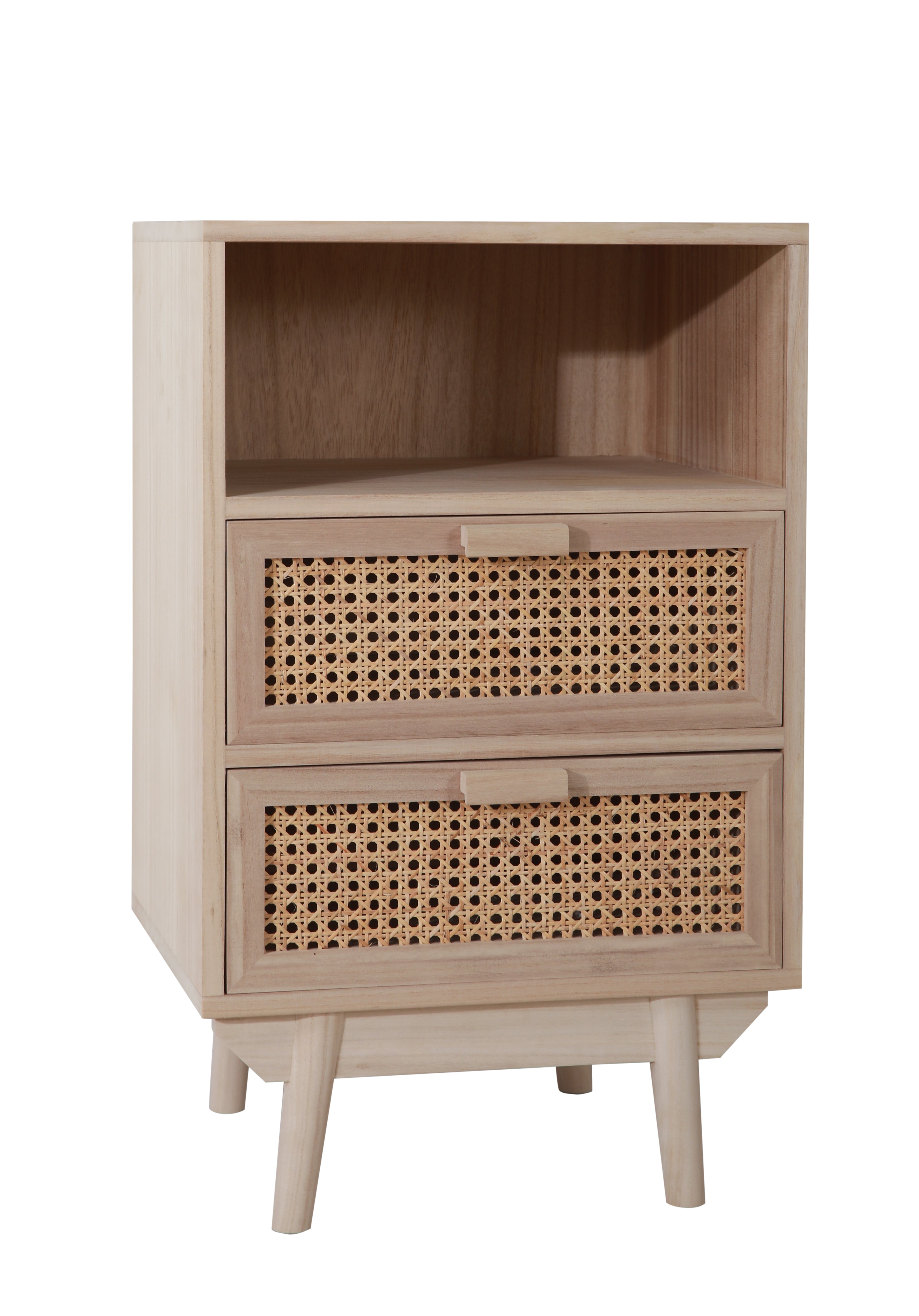 Sales Fever - Kommode 42x36 cm Rattangeflecht#