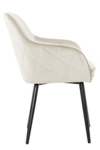 Sales Fever - Esszimmerstuhl Creme Samt