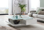 Sales Fever - Couchtisch 100x100x36 cm weiß