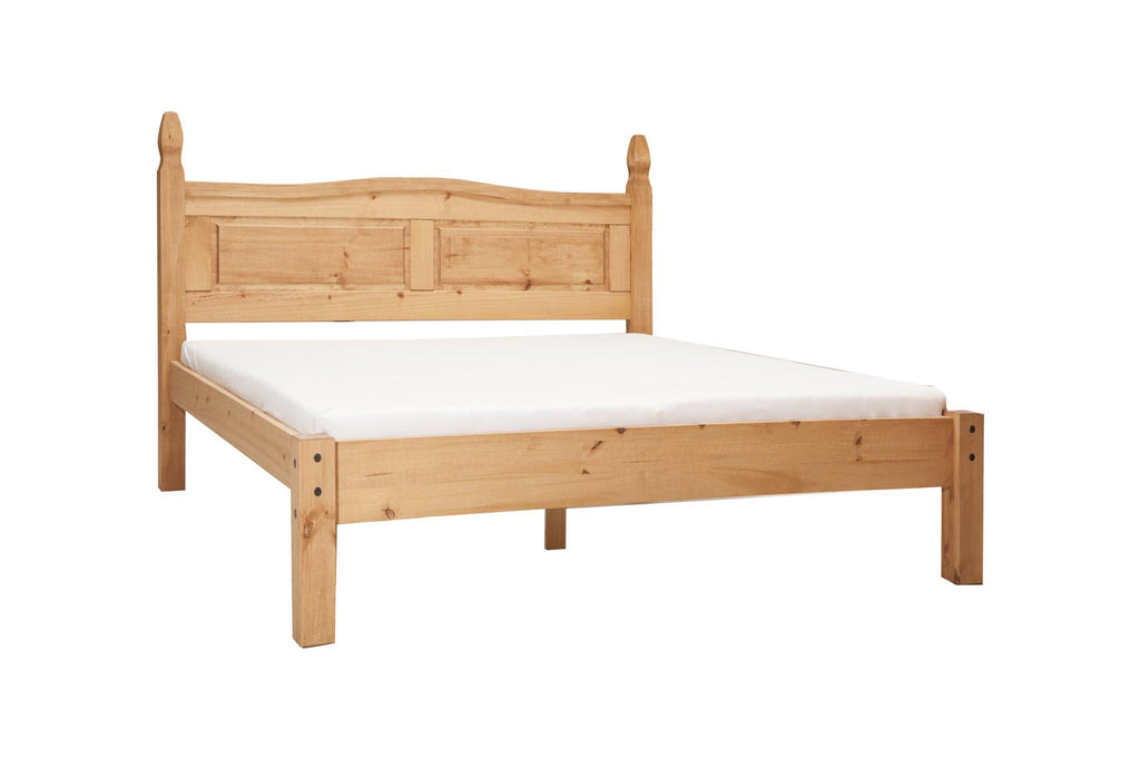 Möbilia - Bett 192x216x110 cm honig