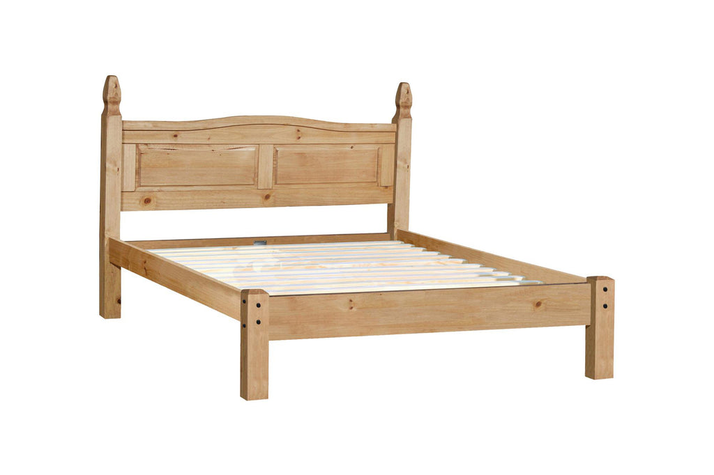 Möbilia - Bett 192x216x110 cm honig