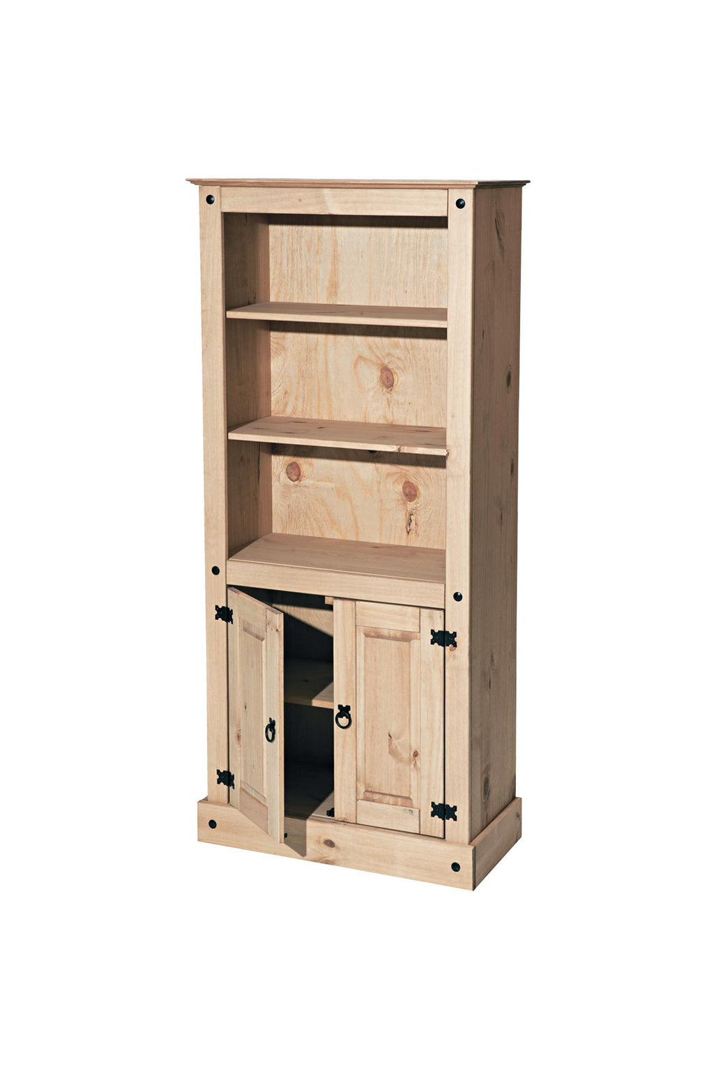 Möbilia - Schrank 81x38x177 cm honig