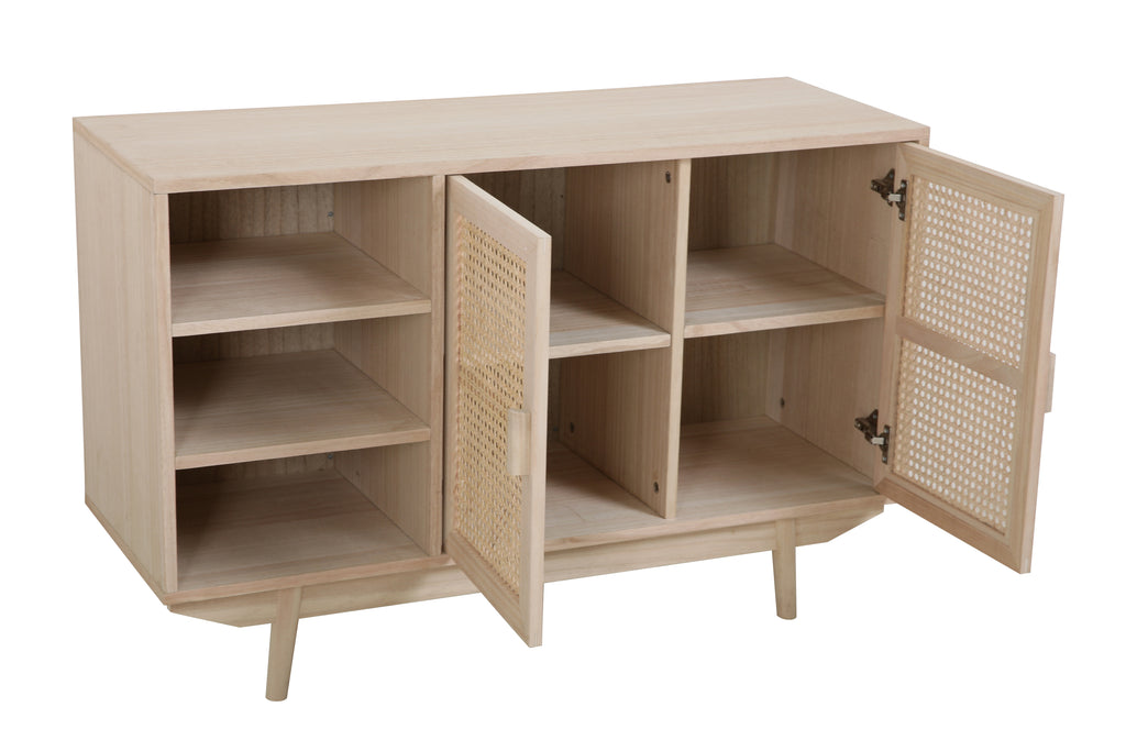 Sales Fever - Sideboard 100x36 cm Rattangeflecht