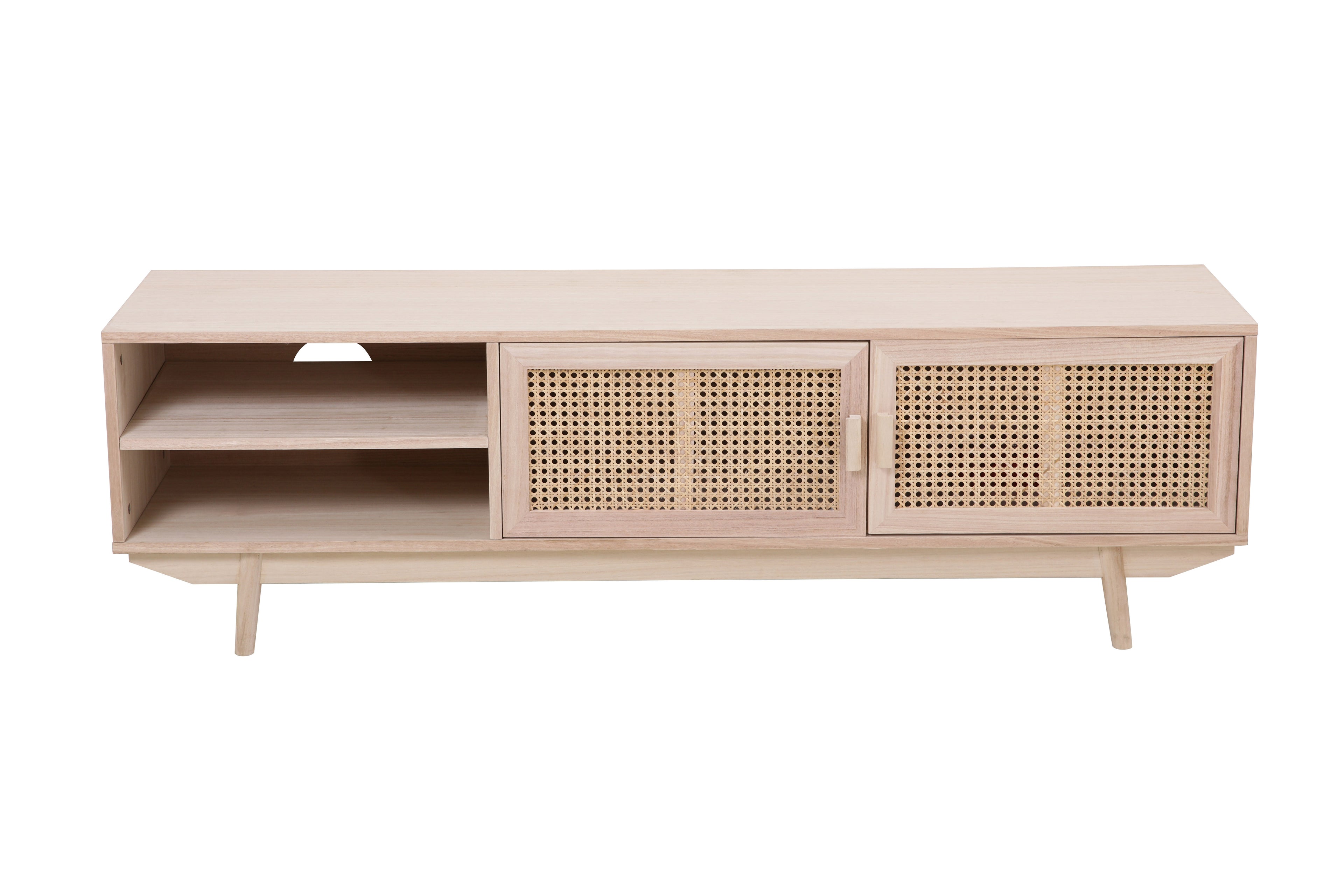 Sales Fever - Lowboard 150x36 cm Rattanfront#