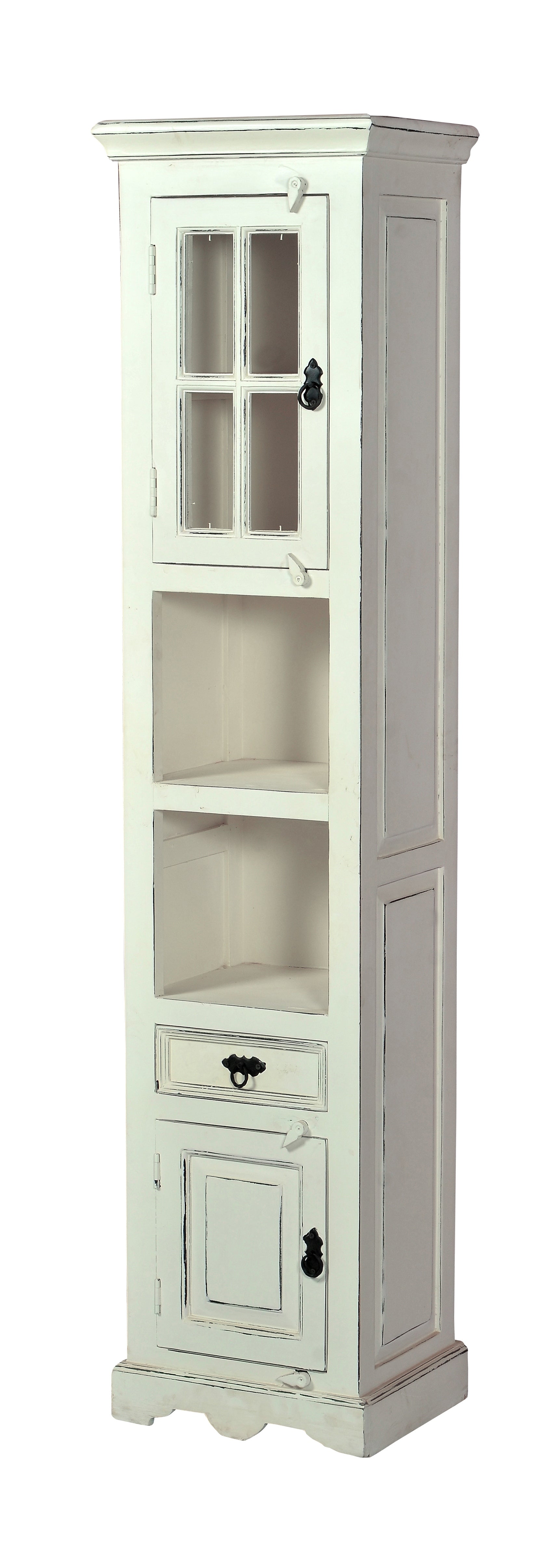 TOLEDO Hochschrank – Antikweiß – Bild 2