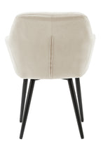 Sales Fever - Armlehnstuhl Creme Samt
