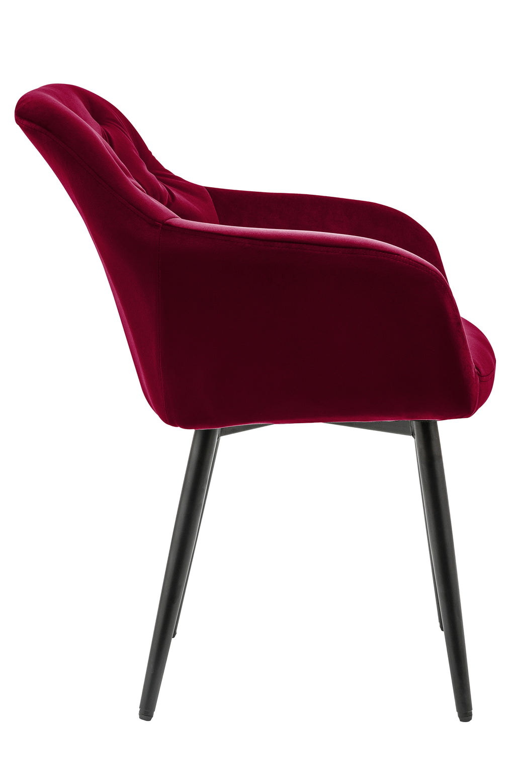 Sales Fever - Armlehnstuhl Rot Samt