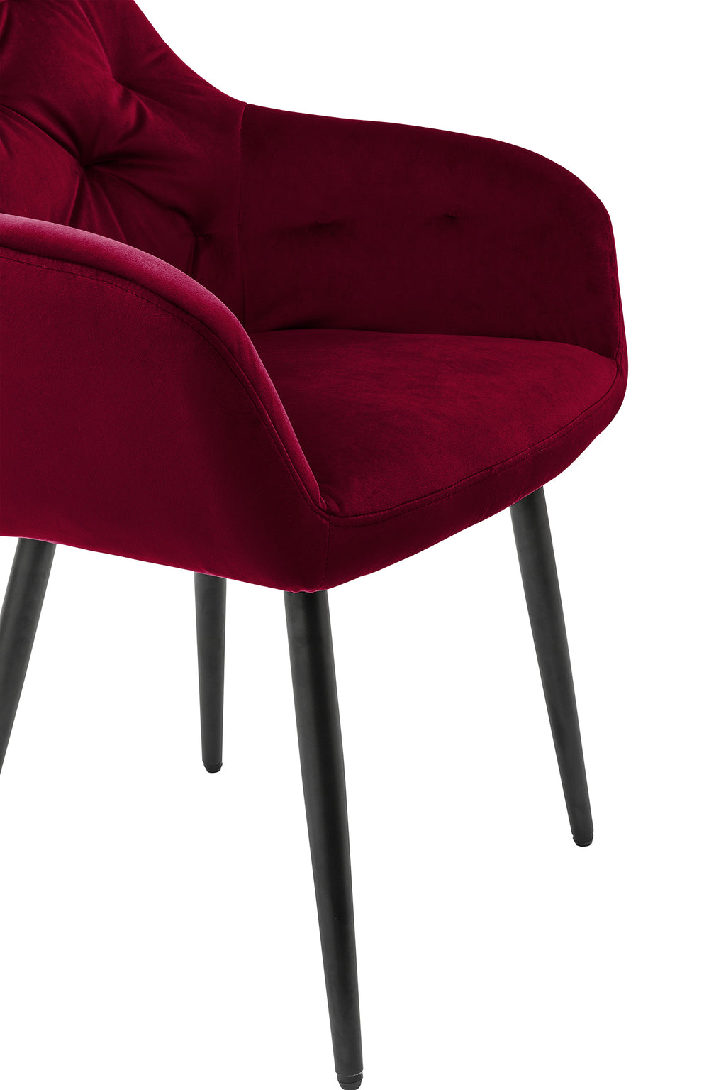 Sales Fever - Armlehnstuhl Rot Samt