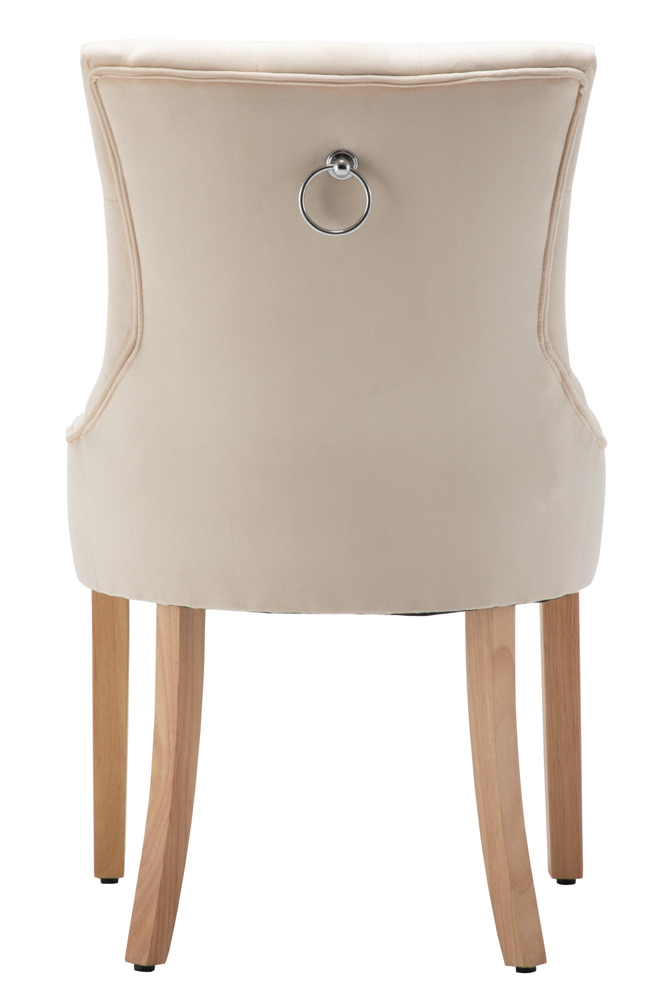 Stuhl, 2er-Set – Bezug creme, Beine natur – Bild 3