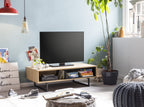 Couchtisch Lowboard / Couchtisch – Natur, schwarz – Bild 6
