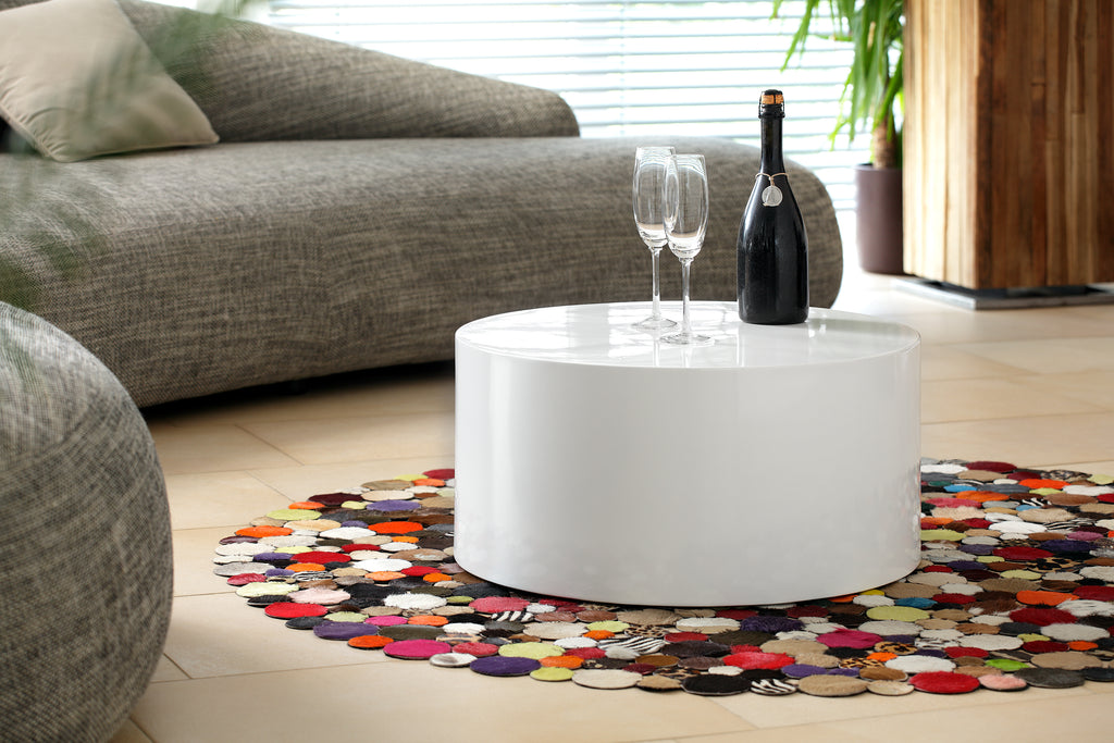 Sales Fever - Couchtisch Ø 60 cm rund weiß