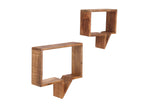 Regal Wandregal, 2er-Set – Natur – Bild 3