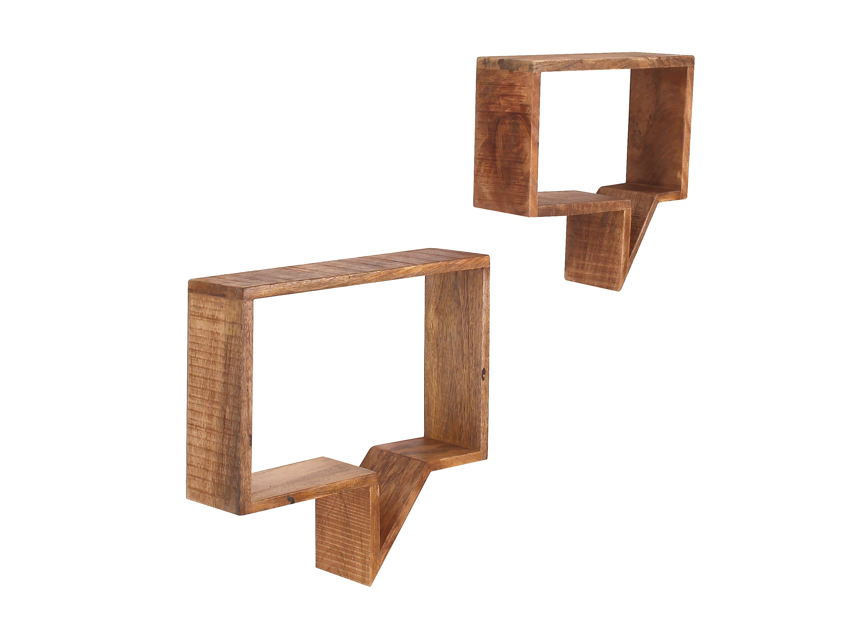 Regal Wandregal, 2er-Set – Natur – Bild 3