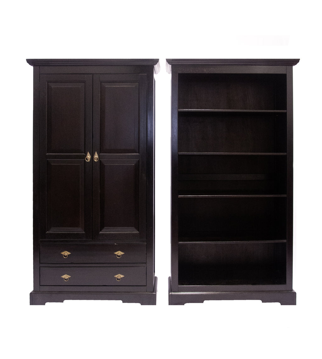 SAMBA Bücherschrank – Antikfinish