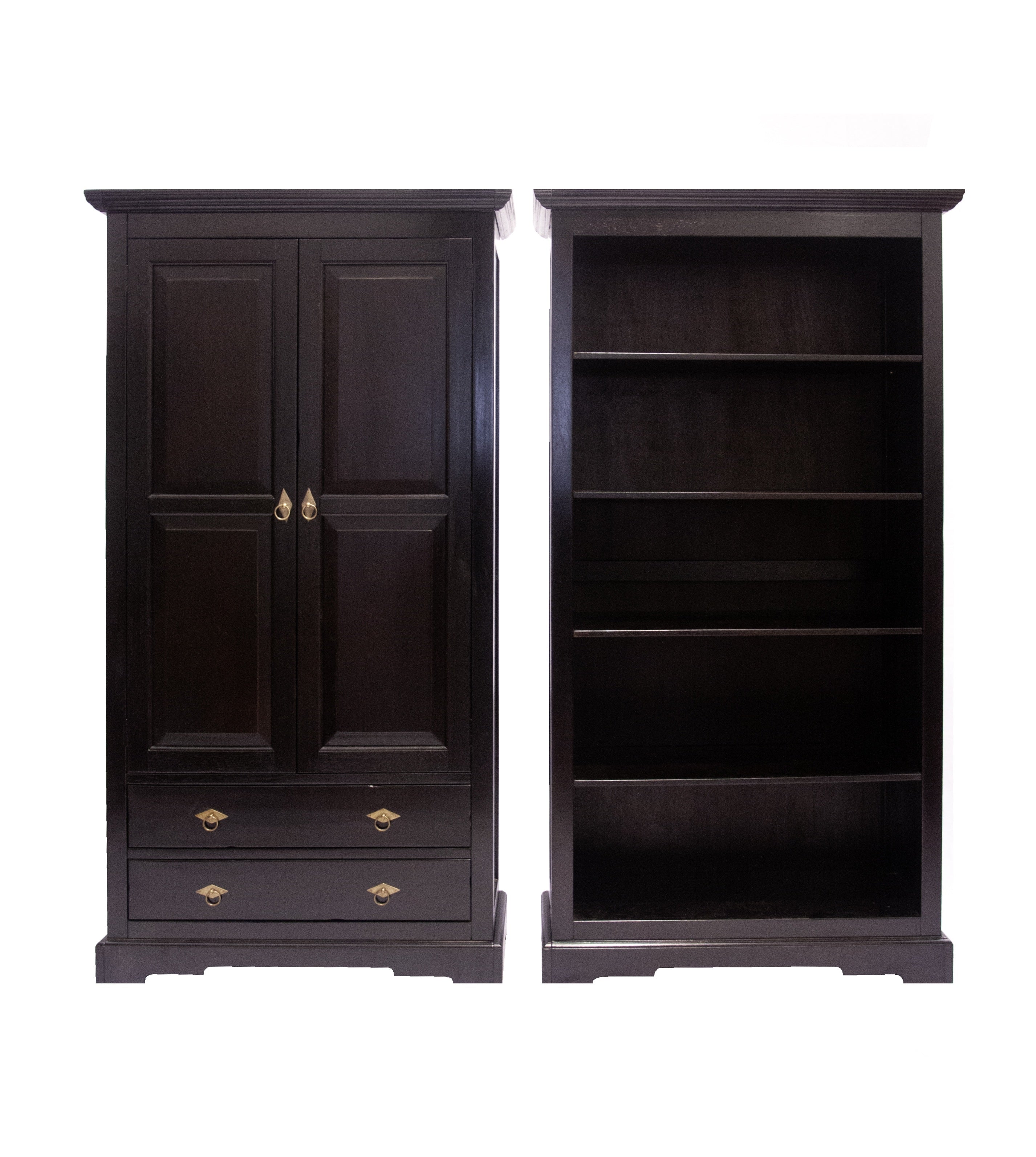 SAMBA Bücherschrank – Antikfinish