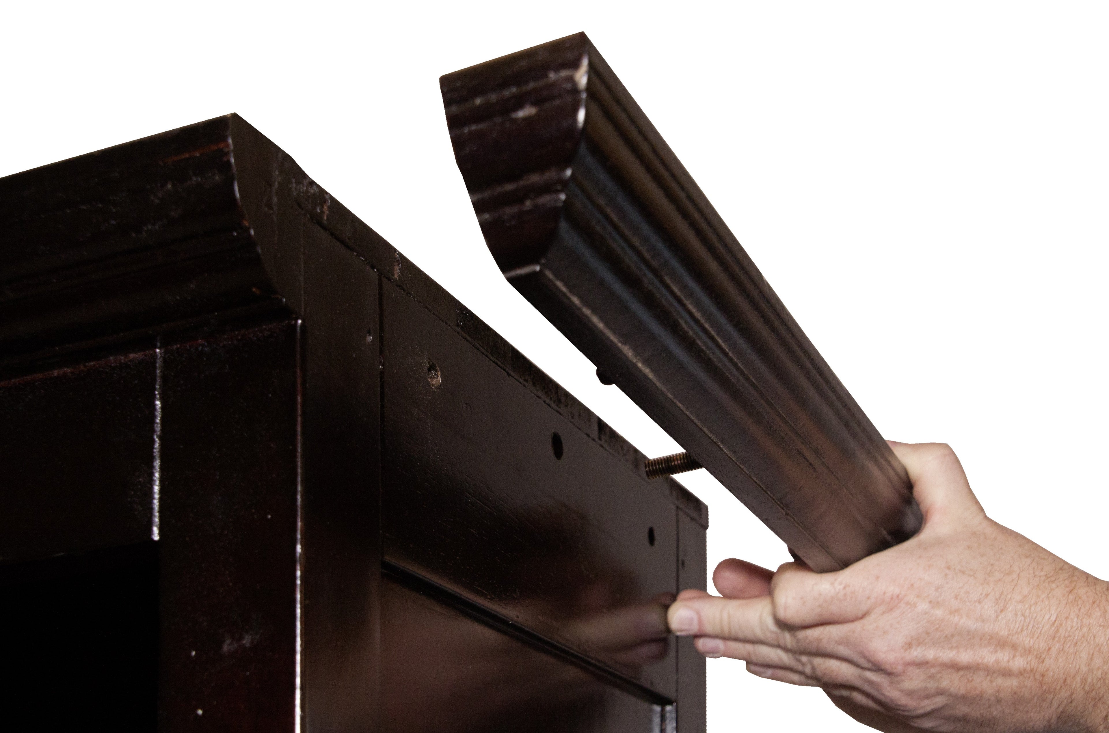 SAMBA Bücherschrank – Antikfinish – Bild 3