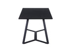 Tisch Tisch 180x90 cm – Platte dunkelgrau, Gestell schwarz – Bild 3