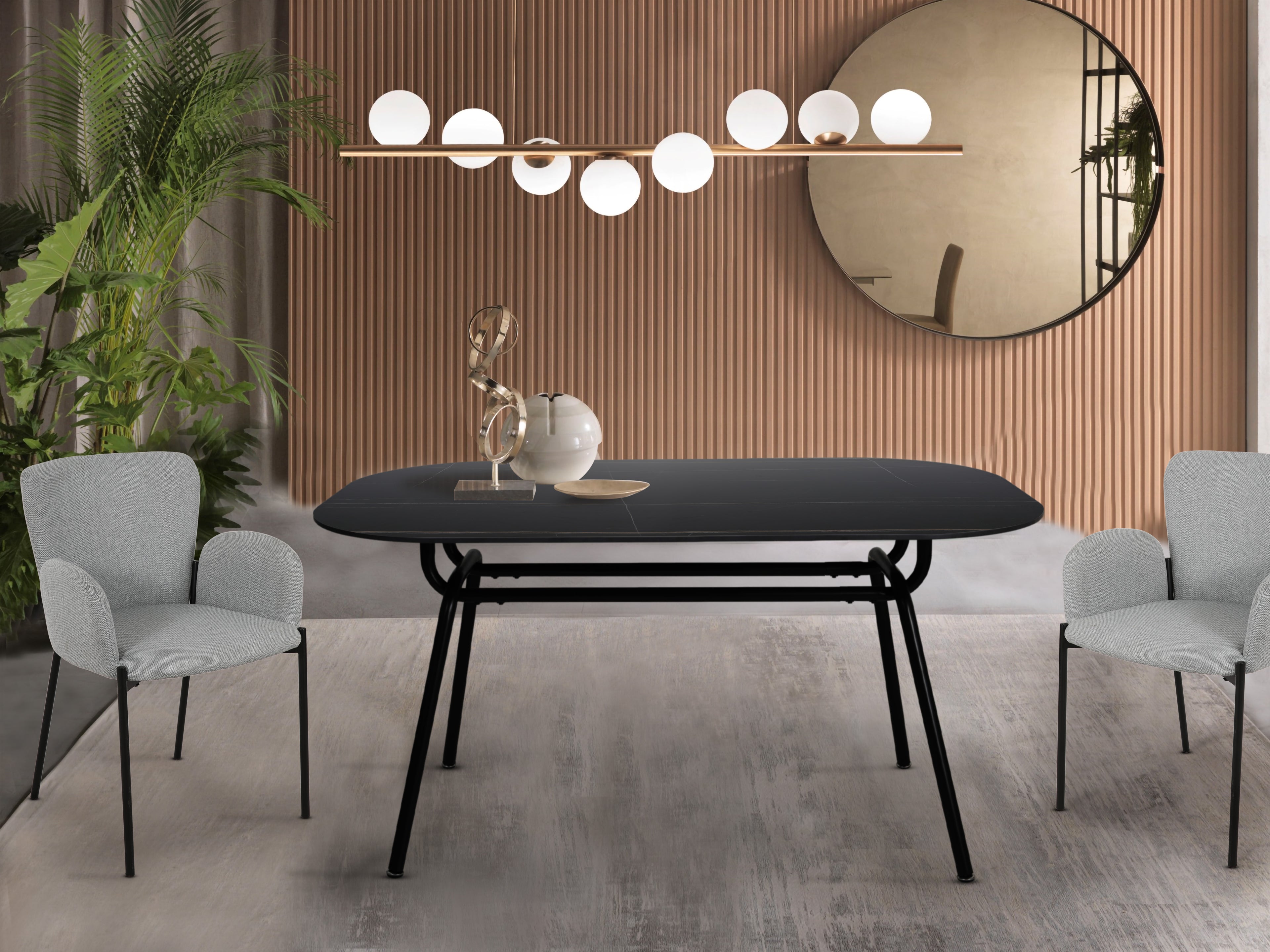 Tisch Tisch 150x90 cm – Schwarz – Bild 6