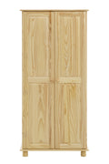 Schrank Kleiderschrank – Natur,lackiert