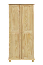 Schrank Kleiderschrank – Natur,lackiert