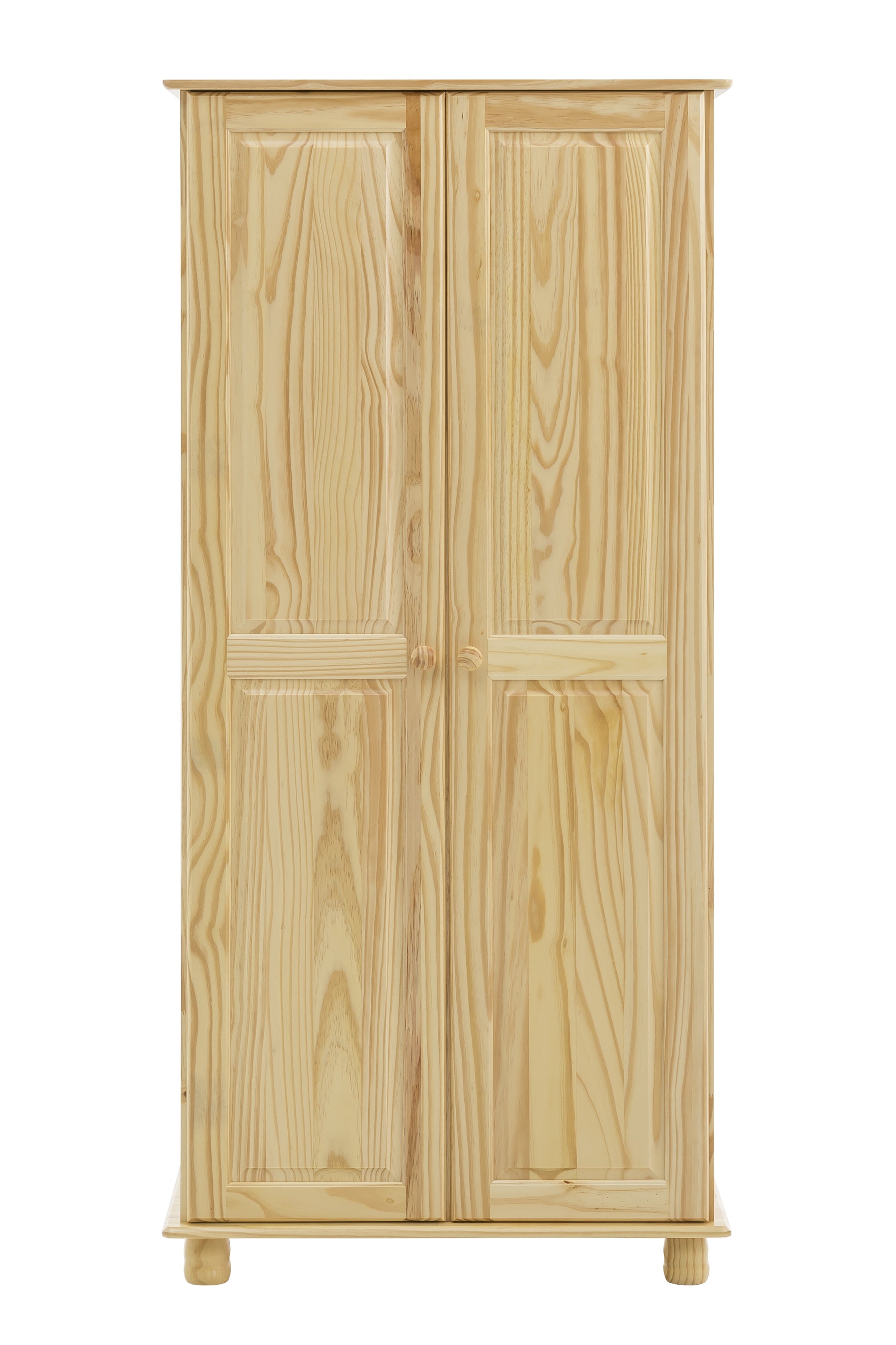 Schrank Kleiderschrank – Natur,lackiert
