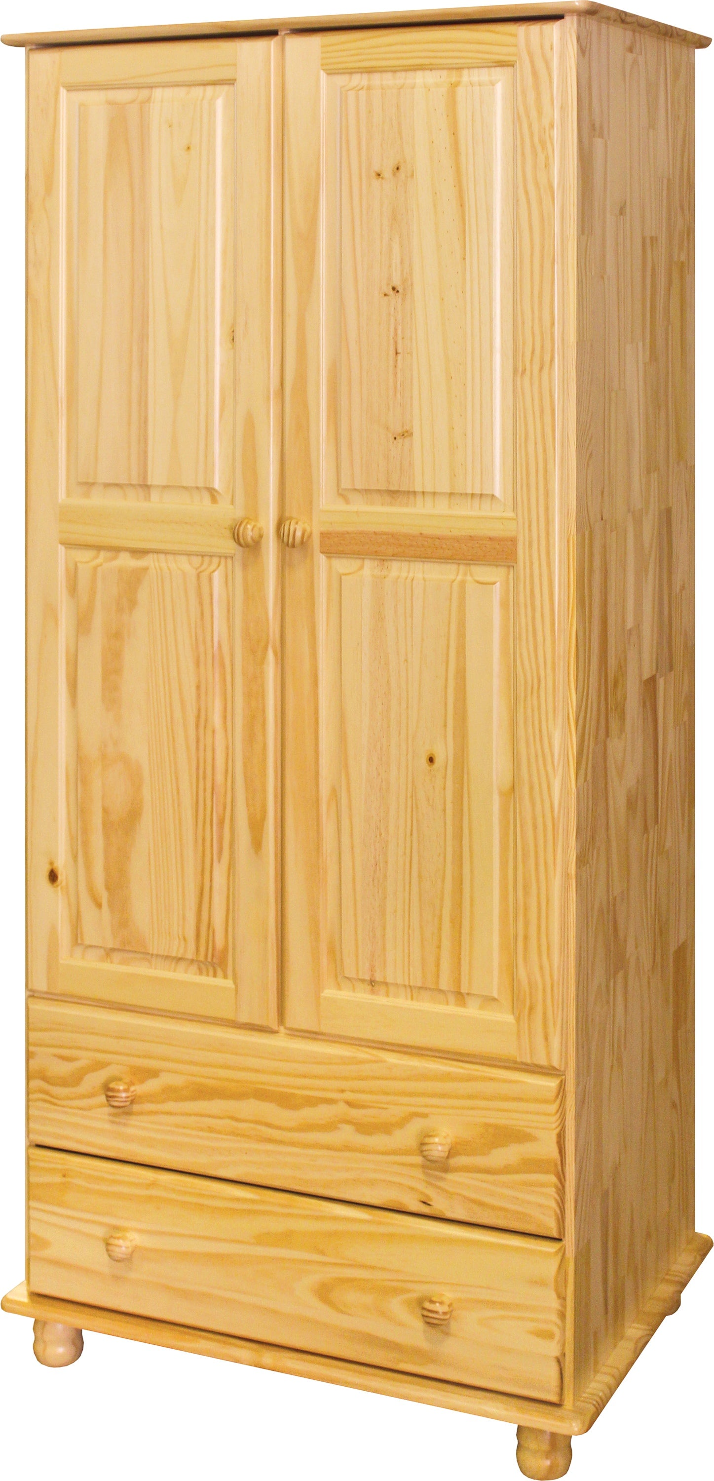 Schrank Kleiderschrank – Natur,lackiert – Bild 2