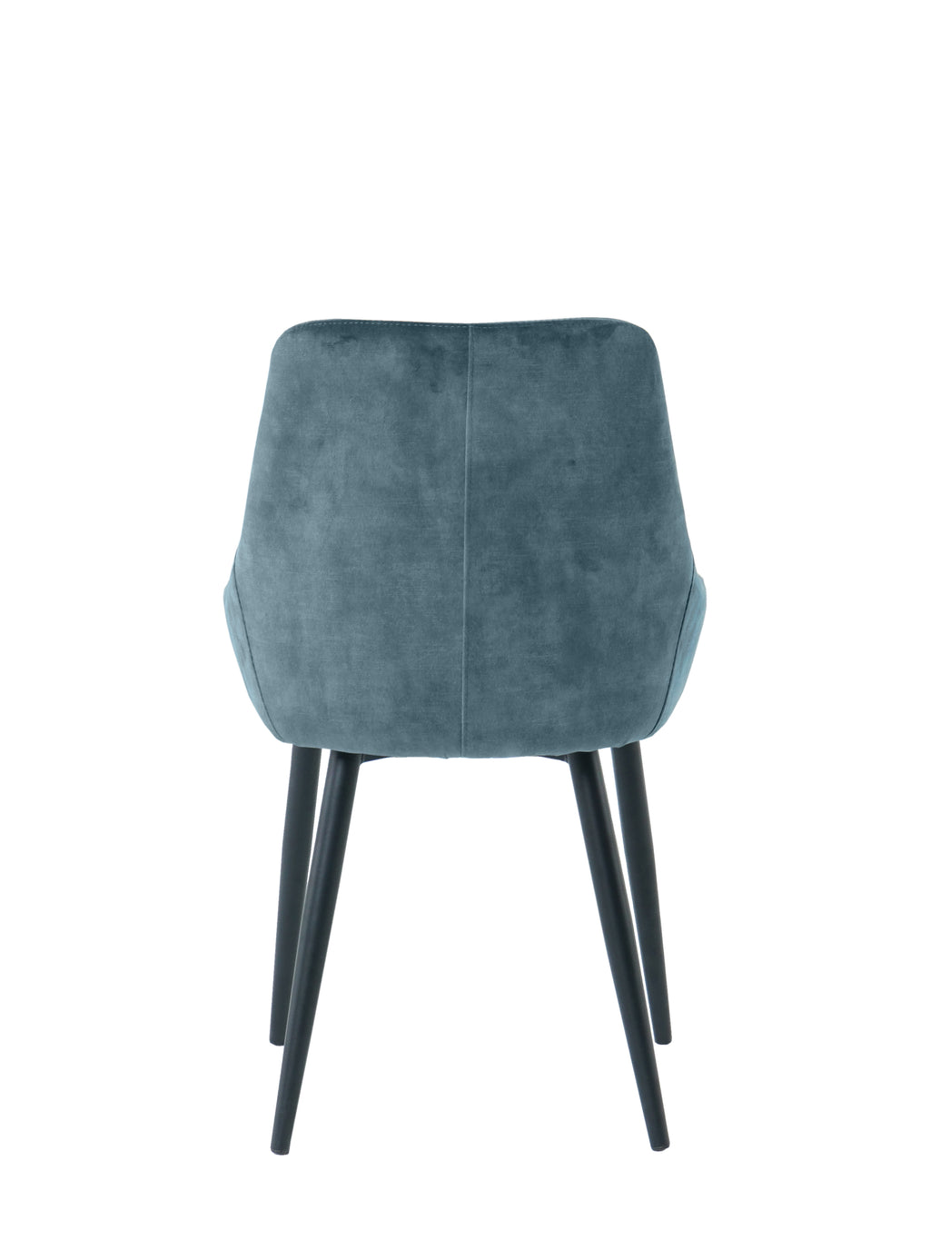 Stuhl, 2er-Set – Bezug blau, Beine schwarz – Bild 5
