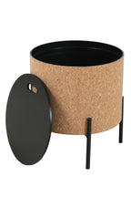 CORK Couchtische, 2er Set – Natur, schwarz – Bild 7